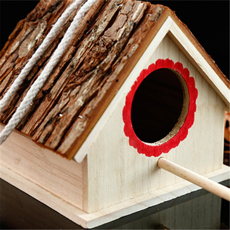 Bird House Bird Nest Outdoor Tree Parrot Breeding Box