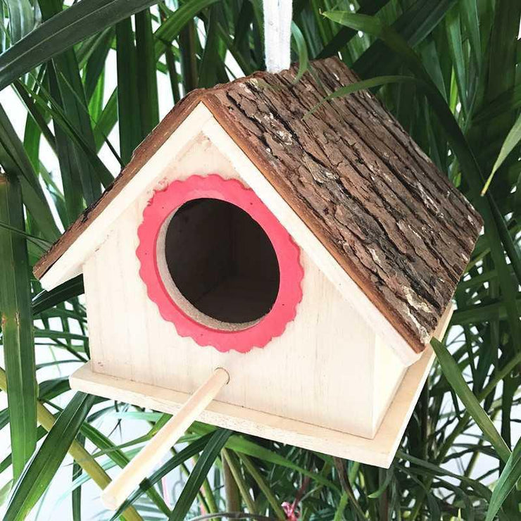 Bird House Bird Nest Outdoor Tree Parrot Breeding Box