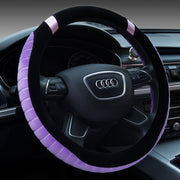 Steering wheel short plush car handle